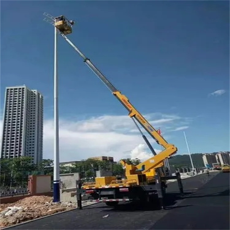 岳西县维修路灯的曲臂升降车出租