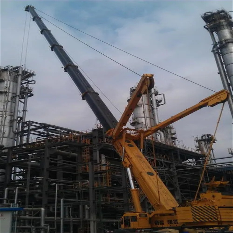 岳西县厂房钢结构吊装租赁多少吨吊车合适？